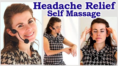 Headache Relief Self Massage How To Get Rid Of A Headache Or Migraine F Self Massage