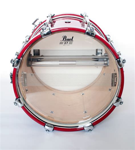 Pearl St 14 14 Clear Snare Side Bottom Marching Drum Head The