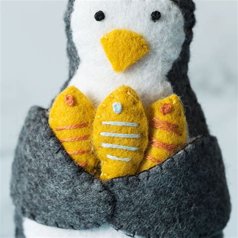 Corinne Lapierre Penguin Felt Craft Mini Kit