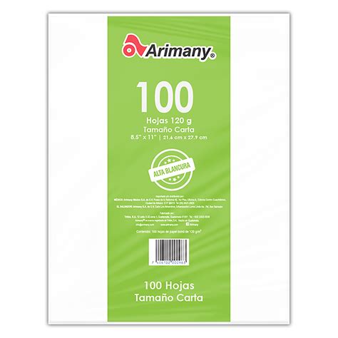 Comprar Hojas Bond Arimany 120g Carta Walmart Guatemala