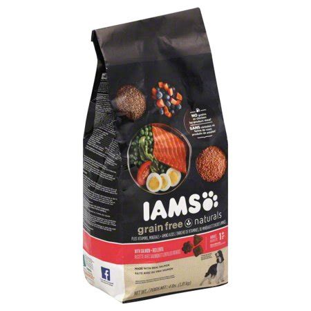 Antioxidant formula for healthy immunity with guaranteed levels of vitamin e, selenium, and zinc. Iams Grain-Free Naturals Premium Dog Food, With Salmon ...