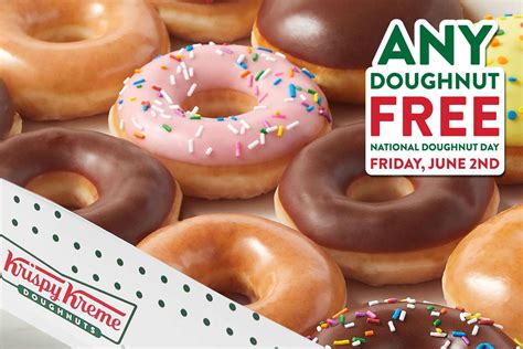 Get A Free Sweet Treat At Krispy Kreme In Honor Of National Doughnut Day