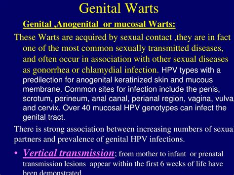 Ppt Genital Herpes Andgenital Warts Powerpoint Presentation Free Download Id 9553091