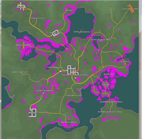 Unturned Russia Map Loot Locations United States Map