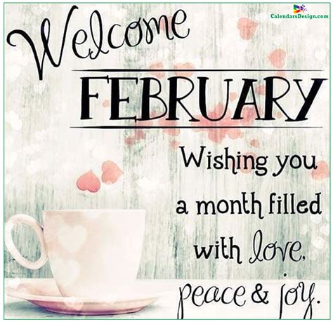 Welcome February Sayings February Quotes Hello February Quotes