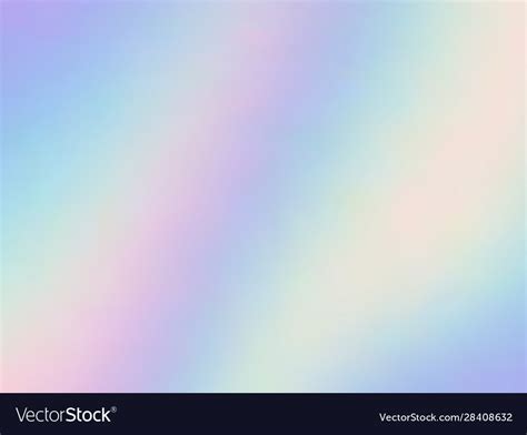 Blurred Hologram Texture Gradient Wallpaper Vector Image