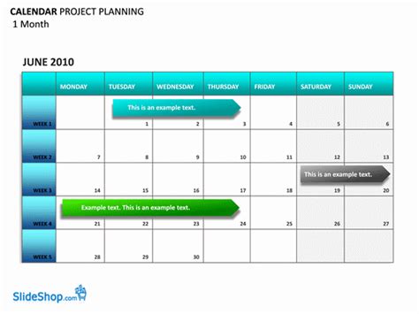 Project Management Calendar Template Printable Year Calendar