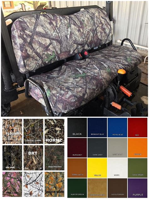 John Deere Gator Bench Seat Covers Xuv 825i In Bare Timber Camo Or 25