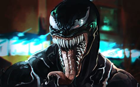 Download Wallpaper 1680x1050 Venom Villain Movie Art 2018 1610