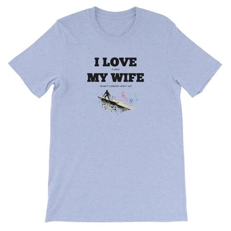 Excited To Share The Latest Addition To My Shop I Love My Wife Short Sleeve Unisex T Shirt