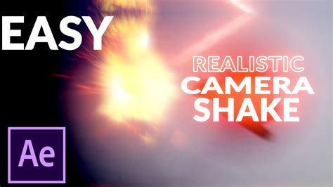 Realistic Camera Shake In After Effects Youtube