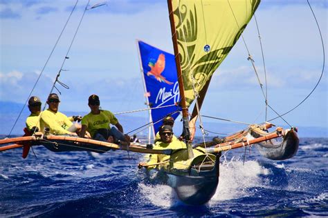 Outrigger Sailing Canoes