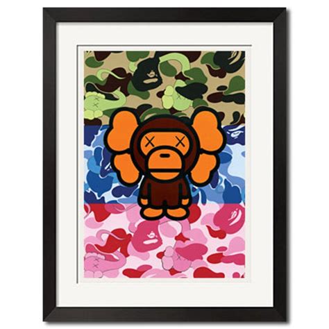 A Bathing Ape In Lukewarm Water Baby Milo Bape Poster Print Etsy