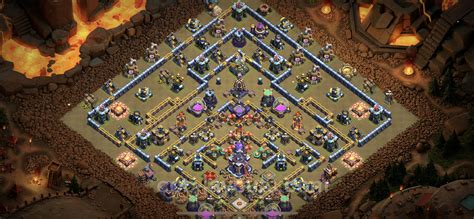 Town Hall Anti Everything Cwl War Base Layout With Copy Link My Xxx