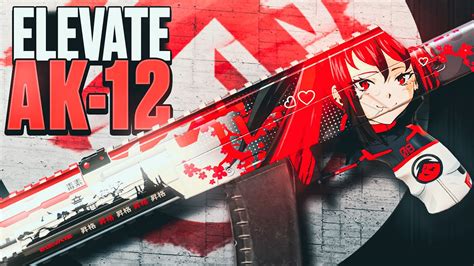 Elevate Anime Ak 12 Gun Skin Reveal Rainbow Six Siege Youtube