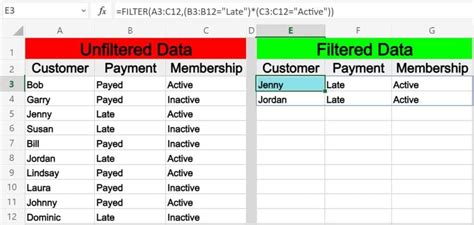 What Is Filtering In Excel