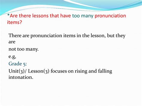 Ppt Pronunciation Powerpoint Presentation Free Download Id3573366