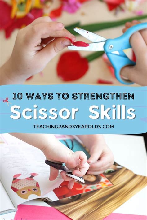 10 Awesome Activities To Strengthen Preschool Scissor Skills