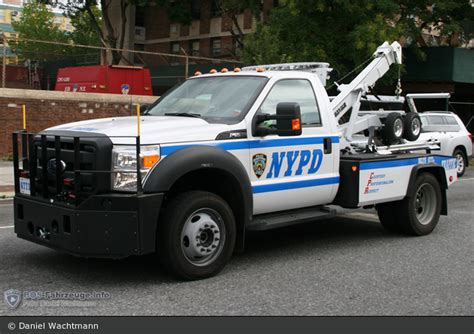 Einsatzfahrzeug Nypd Brooklyn Traffic Enforcement District Tow