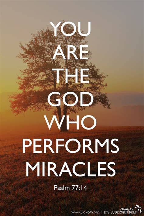 You Are The God Who Performs Miracles You Display Your Power Among