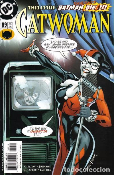 Catwoman 89 Dc Comics 2001 Usa Catwoman Catwoman Comic Comics