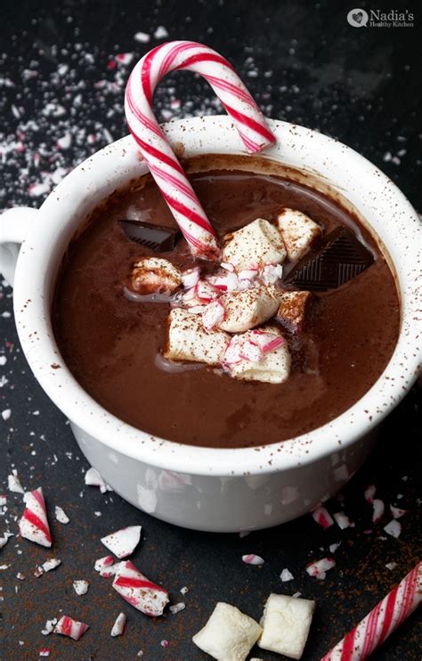 Vegan Peppermint Hot Chocolate