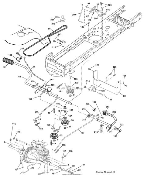 Husqvarna Yth 2242 96043007100 2008 12 Parts Diagram For Drive