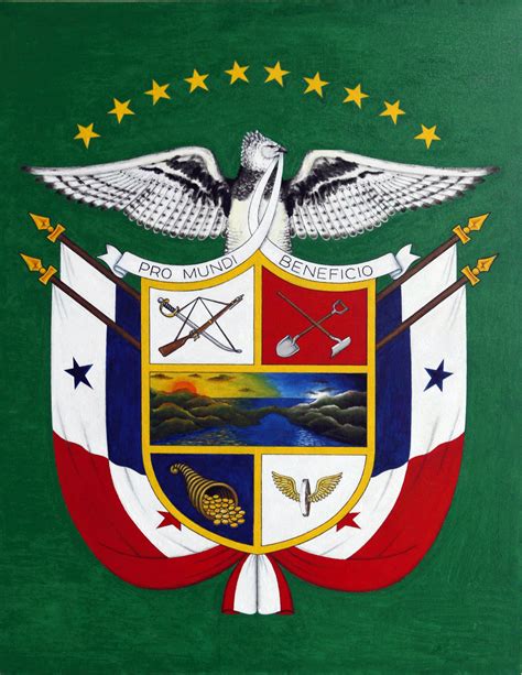 Escudo Nacional De Panamá El Escudo De Armas Usos Del