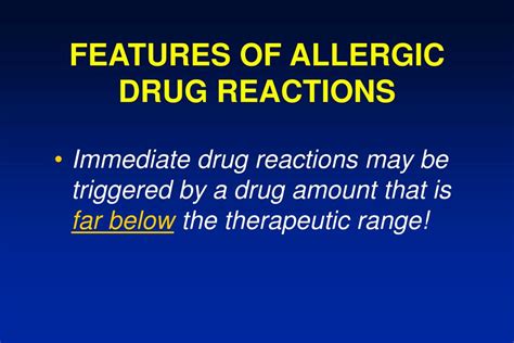 Ppt Allergic Reactions To Drugs And Diagnostic Agents Powerpoint