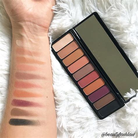 Elf Mad For Matte Summer Breeze Palette Swatches Fashion Makeup Beauty