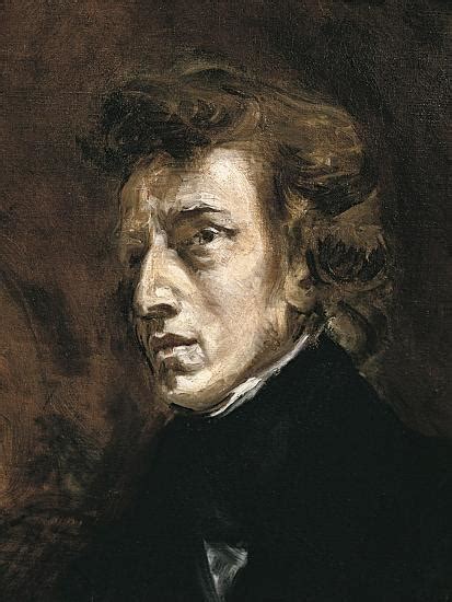 Frédéric Chopin Poster Eugene Delacroix