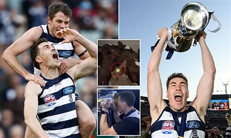 Jeremy Cameron Lifts Lid On Wild Geelongs Grand Final Celebrations As He Partied For Weeks