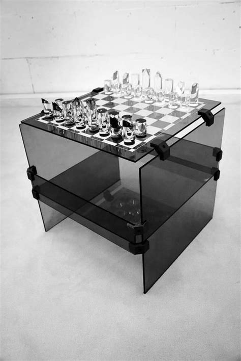 4 598 просмотров • 3 авг. 1970's Acrylic and Glass Chess Set / Table | From a unique ...