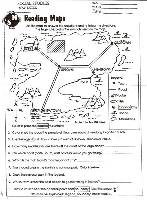 Geography Worksheets For High School Worksheet For Kindergarten