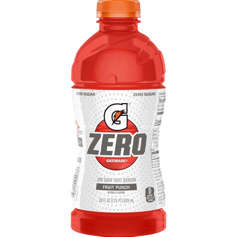Gatorade Zero Sugar Thirst Quencher Fruit Punch Fl Oz Walmart Com