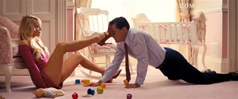 Margot Robbie Nude Pussy In The Wolf Of Wall Street On