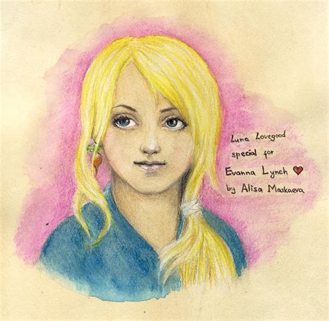 Sweet Luna Lovegood Evy Lynch From Harry Potter By Krinna On Deviantart