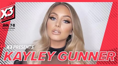 Kayley Gunner To Sign At X3 Expo