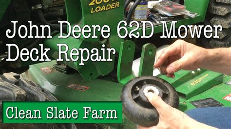 How To Repair Wheels On A John Deere 62d Lawn Mower Deck Rujukan World