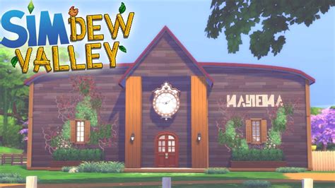 The community center of pelican town has seen better days. COMMUNITY CENTER | The Sims 4 - Stardew Valley Build ...