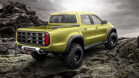 Newer models may have additional storage compartments in the sides of the box or a fold down opening at the cab to extend storage. This is Mercedes-Benz's new premium pick-up truck - The Verge