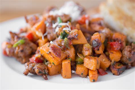 Examples include boerewors, italian pork sausage, siskonmakkara, kun chiang is a dry and sweet chinese sausage which has also been incorporated into the thai culinary culture. Autumn Sweet Potato Hash with Spicy Italian Sausage and Asiago Cheese