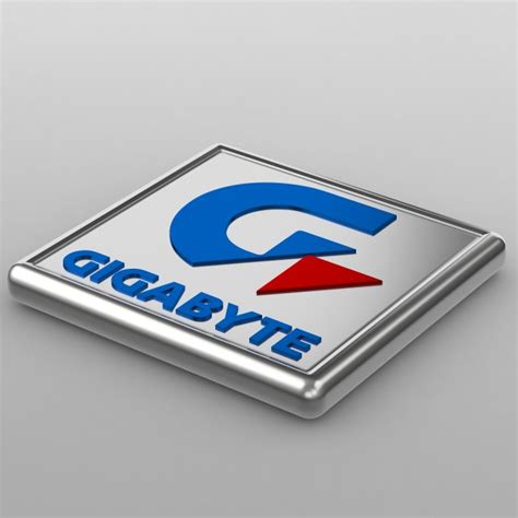 Gigabyte Logo 3d Models In Parts 3dexport