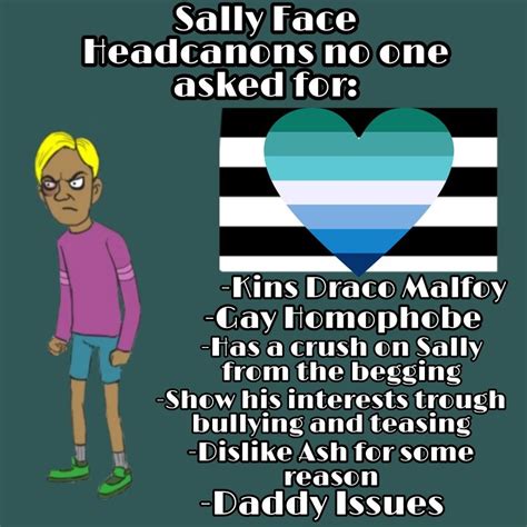 Travis Phelps Headcanon💛 In 2022 Sally Face Game Little Misfortune Headcanon