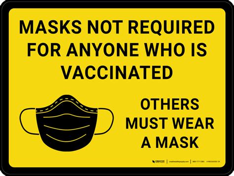 Masks Not Required For Anyone Who Is Vaccinated Others Must Wear A