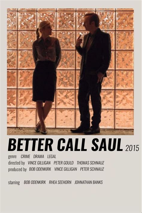 Rhea Seehorn Vince Gilligan Better Call Saul Minimalist Poster Film