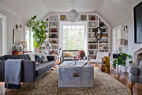 eclectic living room designs