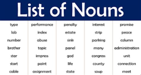 Noun Bahasa Inggris Pengertian Fungsi Jenis Dan Contoh Kalimatnya