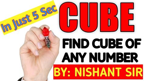 So, here i am sharing how to solve reasoning puzzles with tricks for bank po and ssc exams. FIND CUBE OF A NUMBER | SOLVE IN 3 SECONDS | Cube Short ...