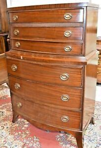 Need to get rid of these as having inbuilt storage this week. Vintage Mahogany Tall Chest of Drawers Bedroom Dresser | eBay
